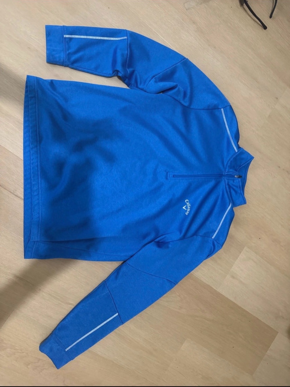 Callaway Men’s Royal Blue Quarter-Zip Performance Jacket